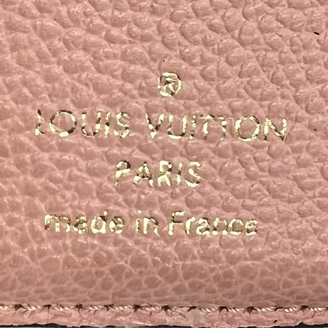 LOUIS VUITTON(ルイヴィトン)のLOUIS VUITTON ポルトフォイユ ゾエ アンプラント ピンク レディースのファッション小物(財布)の商品写真