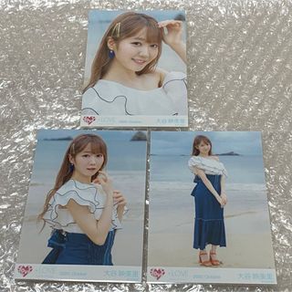 イコラブ 生写真 大谷映美里 海辺(アイドルグッズ)