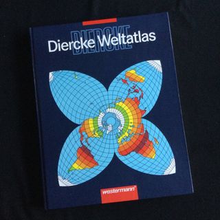 世界地図　洋書　ドイツ語　アトラス　Atlas 地図帳　World Map(洋書)