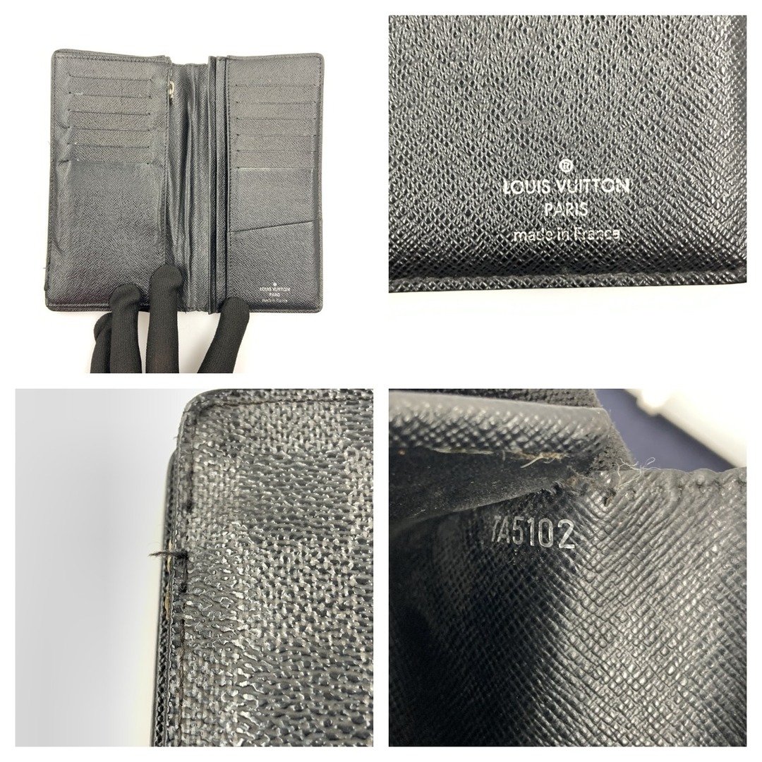 LOUIS VUITTON(ルイヴィトン)の〇〇LOUIS VUITTON ルイヴィトン ダミエ グラフィット ポルトフォイユ ブラザ  二つ折り長財布 N62665 ブラック 現状渡し ハンドメイドのファッション小物(財布)の商品写真