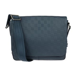 ルイヴィトン(LOUIS VUITTON)のLOUIS VUITTON ルイ ヴィトン  ディストリクトPM ショルダーバッグ N41285 ダミエアンフィニ   コスモス マットシルバー金具  メッセンジャーバッグ ビトン 【本物保証】(ショルダーバッグ)