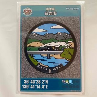 マンホールカード     栃木県 日光市A001  1808-00-006(その他)