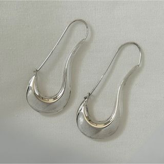 USA vintage silverイヤリング／ピアス(ピアス)