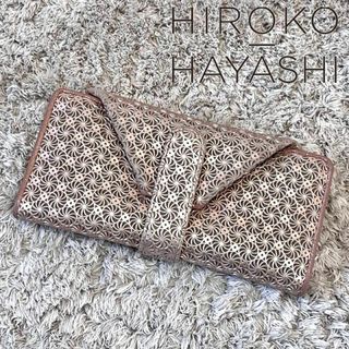 ヒロコハヤシ(HIROKO HAYASHI)のHIROKO HAYASH ヒロコハヤシ ジラソーレ 長財布 パールピンク(財布)