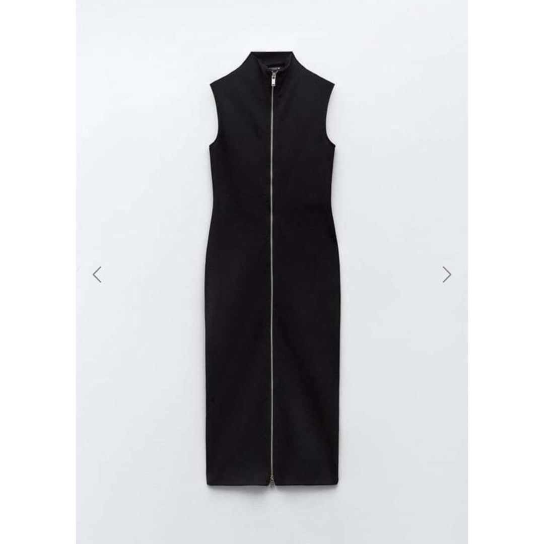 ZARA - 新品ZARA ジップミディワンピース の通販 by aksf's shop ZARA - 新品ZARA ジップミディワンピース の通販 by aksf's shop