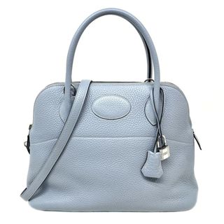 エルメス(Hermes)のエルメス HERMES ボリード31 ボリード 31 バッグ トートバッグ ショルダーバッグ トリヨンクレマンス ブルー 青 シルバー金具(トートバッグ)