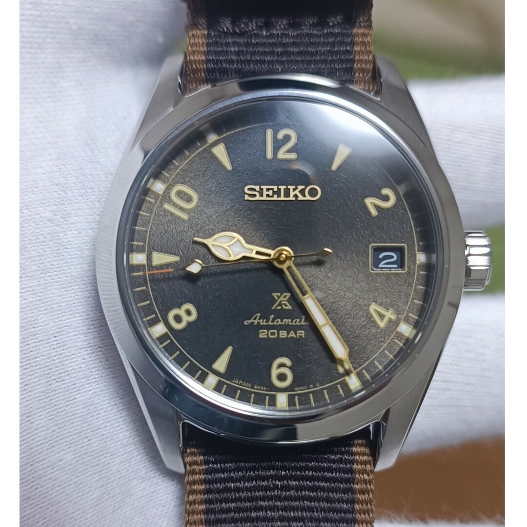 SEIKO(セイコー)のSEIKO PROSPEX アルピニストSBDC137純正ベルト付き メンズの時計(腕時計(アナログ))の商品写真