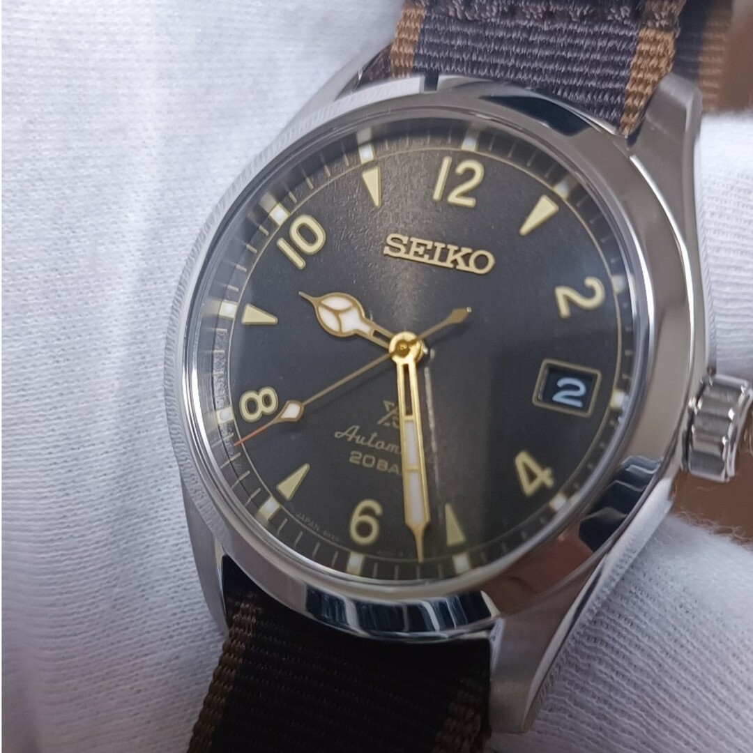 SEIKO(セイコー)のSEIKO PROSPEX アルピニストSBDC137純正ベルト付き メンズの時計(腕時計(アナログ))の商品写真