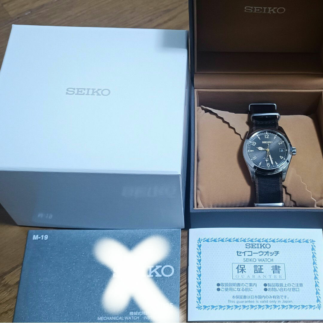 SEIKO(セイコー)のSEIKO PROSPEX アルピニストSBDC137純正ベルト付き メンズの時計(腕時計(アナログ))の商品写真