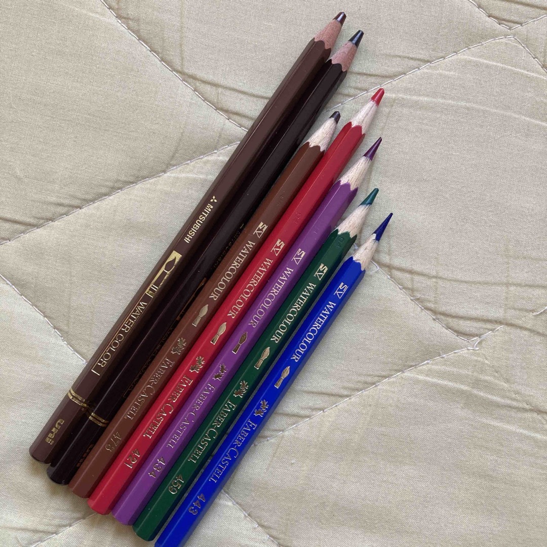 水彩色鉛筆　uni ファーバーカステル エンタメ/ホビーのアート用品(色鉛筆)の商品写真