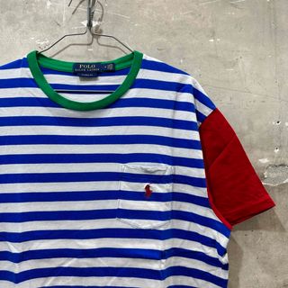 ポロラルフローレン(POLO RALPH LAUREN)のポロラルフローレン ボーダーポケット Tシャツ  ポケT(Tシャツ/カットソー(半袖/袖なし))