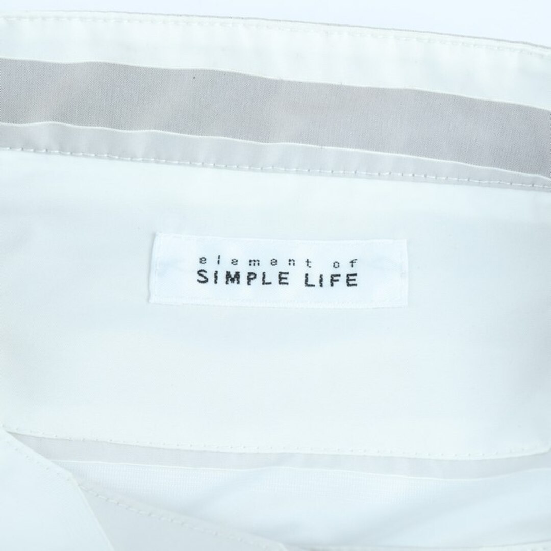 エレメントオブシンプルライフ ナイロンジャケット アウトドア アウター レディース Lサイズ ホワイト element of SIMPLE LIFE レディースのジャケット/アウター(ナイロンジャケット)の商品写真