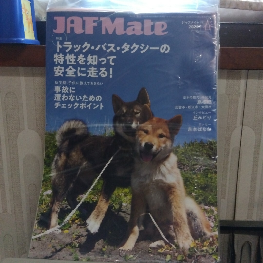 JAF mate  2024 春 エンタメ/ホビーの雑誌(車/バイク)の商品写真