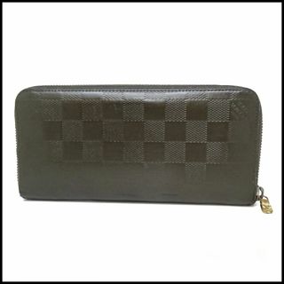 ルイヴィトン(LOUIS VUITTON)の★ルイヴィトン ダミエアンフィニ ジッピー ヴェルティカル ラウンドファスナー(長財布)