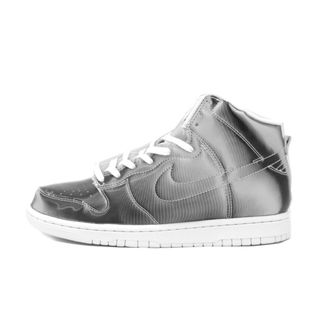 ナイキ(NIKE)のナイキ NIKE × クロット CLOT ■ 【 DUNK HIGH SILVER FLUX DH4444 900 】 ダンクハイ シルバー フラックス スニーカー　f21664(スニーカー)