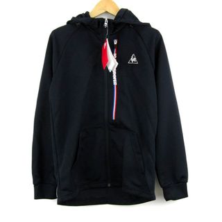 ルコックスポルティフ(le coq sportif)のルコックスポルティフ パーカー アウター ジャージ スポーツウエア  メンズ Sサイズ ブラック le coq sportif(パーカー)