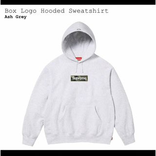 シュプリーム(Supreme)のBox Logo Hooded Sweatshirt Ash Grey(パーカー)