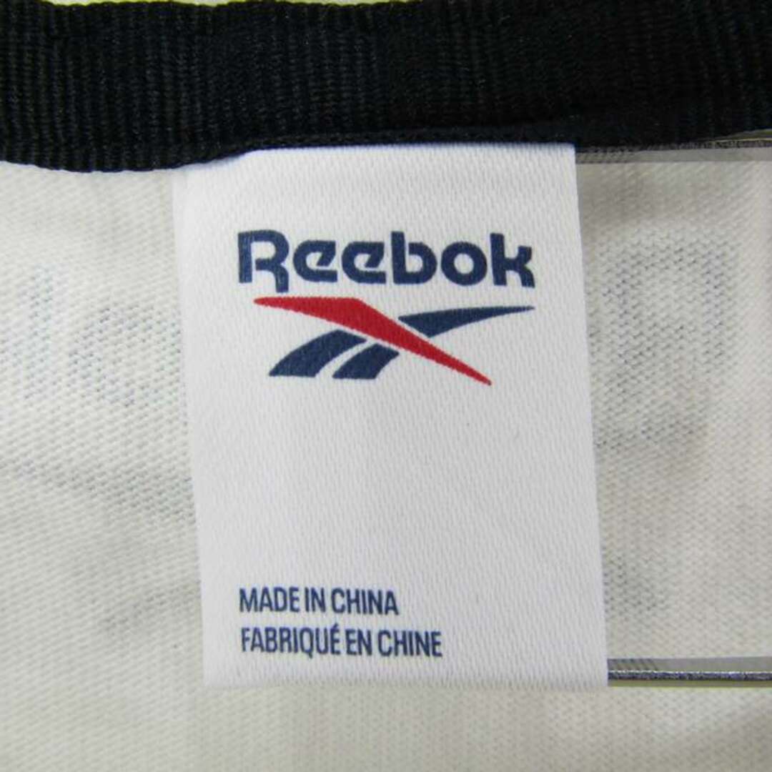 Reebok(リーボック)のリーボック 半袖Tシャツ トップス カットソー スポーツウエア サッカー メンズ Sサイズ ホワイト Reebok メンズのトップス(Tシャツ/カットソー(半袖/袖なし))の商品写真