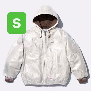 Supreme MM6 Foil Hooded Work Jacket "S"