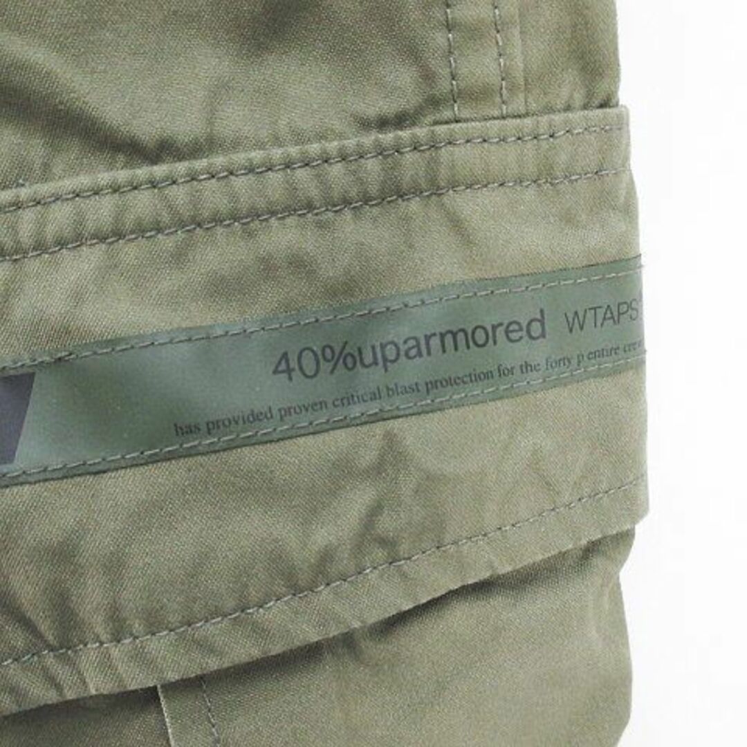 ダブルタップス 232WVDT-PTM07 カーゴパンツ ロング X02 緑 綿 メンズのパンツ(スラックス)の商品写真