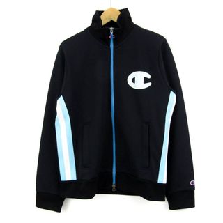 Champion - チャンピオン ジャージ アウター スポーツウエア サッカー メンズ Mサイズ ブラック Champion