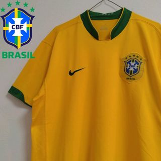 ナイキ(NIKE)のNIKE　2006-07年　ブラジル代表　ホームユニフォーム　セレソン(ウェア)