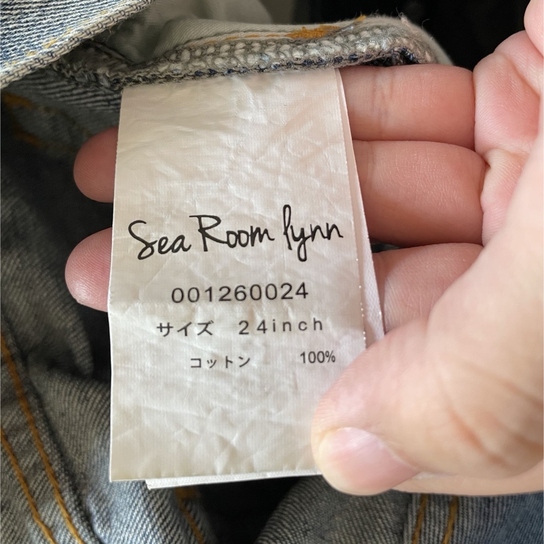 SeaRoomlynn(シールームリン)のsearoomlynn Slashカットボタンフライ SRN02 レディースのパンツ(デニム/ジーンズ)の商品写真