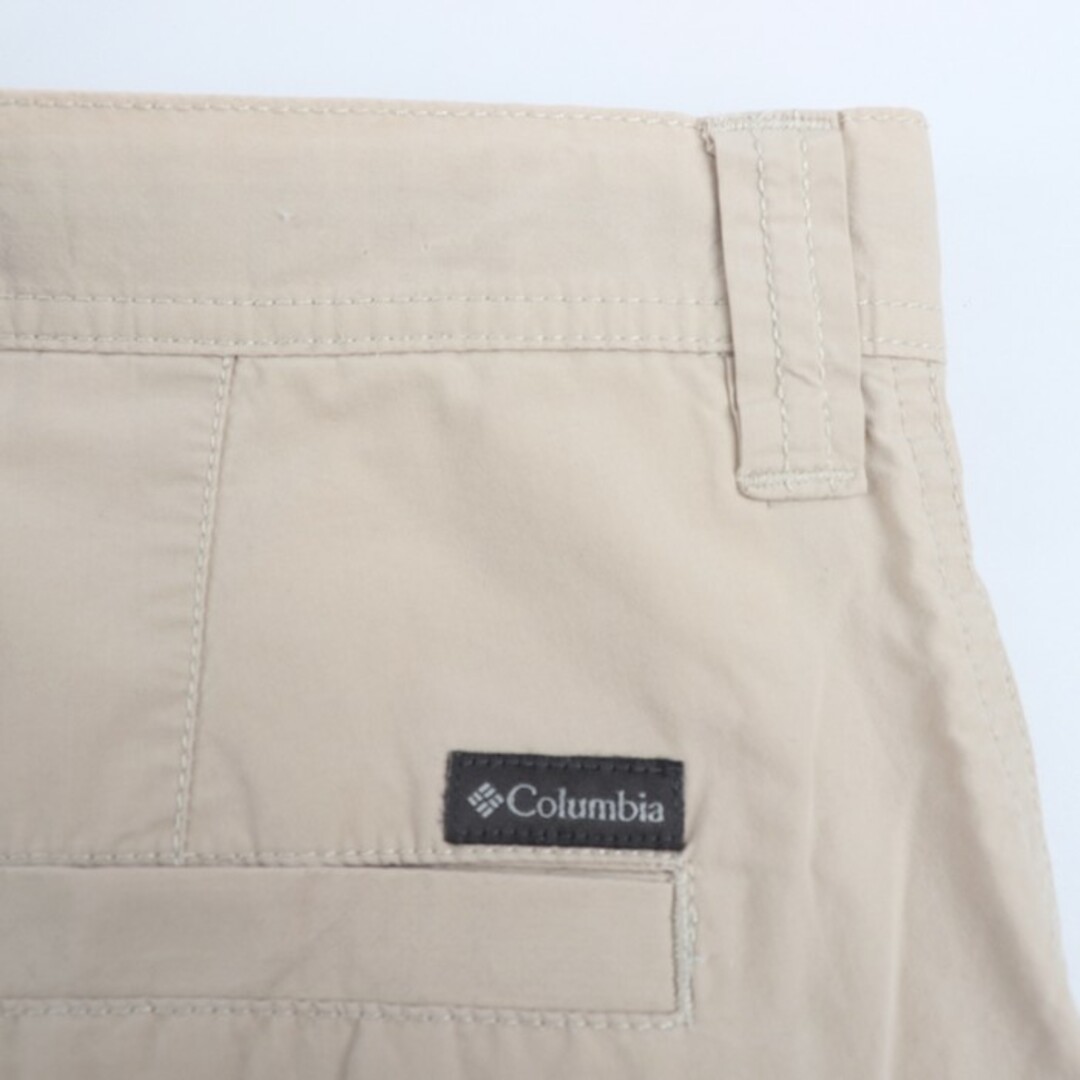 Columbia(コロンビア)のコロンビア ショートパンツハーフパンツ アウトドア メンズ Lサイズ ベージュ Columbia メンズのパンツ(ショートパンツ)の商品写真