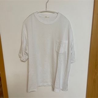 コモリ(COMOLI)のCOMOLI 17SS 裏毛半袖クルー WHITE 2(Tシャツ/カットソー(半袖/袖なし))