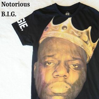 notorious b.i.g tシャツ ノートリアスBIG 2pac ビギー(Tシャツ/カットソー(半袖/袖なし))