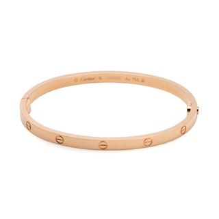 カルティエ(Cartier)のカルティエ ラブ SM K18PG ピンクゴールド ブレスレット 未使用(ブレスレット/バングル)