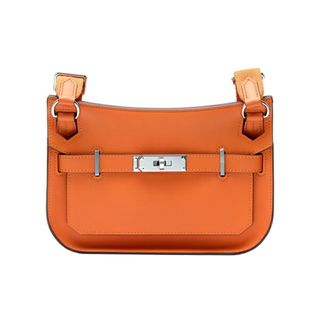 エルメス(Hermes)のエルメス HERMES ジプシエール ミニ スイフト オレンジ シルバー金具 B刻印 未使用 バッグ レディース(メッセンジャーバッグ)