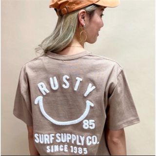 ラスティ(RUSTY)のRUSTY ベージュ Tシャツ(Tシャツ(半袖/袖なし))