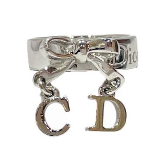 クリスチャンディオール(Christian Dior)のChristian Dior リング・指輪 CDロゴ リボン ヴィンテージ 6 メタル(リング(指輪))