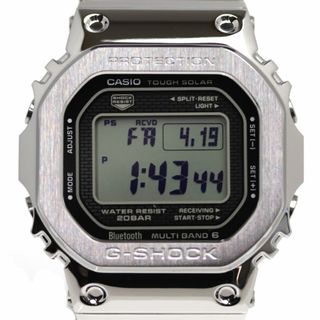 カシオ(CASIO)のCASIO カシオ G-SHOCK フルメタル 腕時計 ソーラー GMW-B5000D-1JF メンズ【中古】【極美品】(腕時計(デジタル))