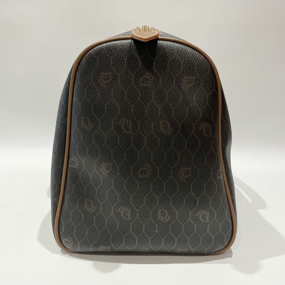 Christian Dior(クリスチャンディオール)のChristian Dior ボストンバッグ ロゴ プレート ハニカム 旅行バッグ ヴィンテージ PVC レザー レディースのバッグ(ボストンバッグ)の商品写真