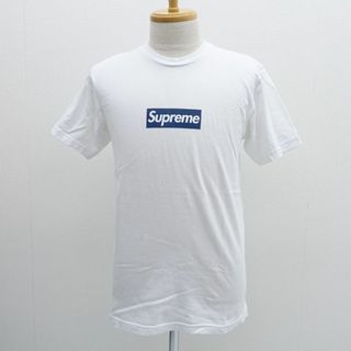 シュプリーム(Supreme)のSupreme / シュプリーム ◆Tシャツ/New York Yankees Box Logo Tee/ホワイト/サイズM 【メンズ/MEN/男性/ボーイズ/紳士】 メンズファッション【中古】 [0220486388](Tシャツ/カットソー(半袖/袖なし))