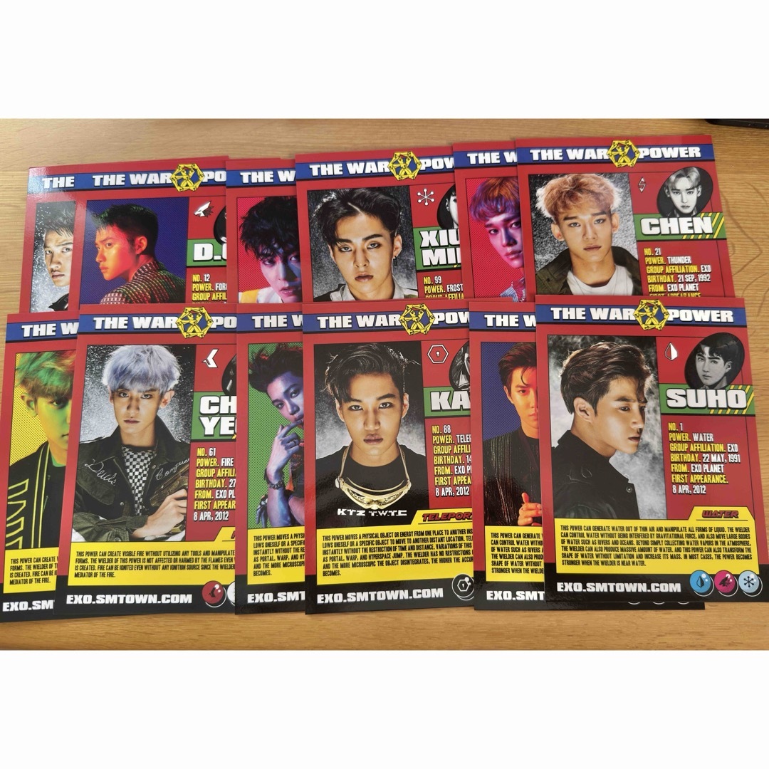 exo THE WAR THE POWER OF MUSIC 韓国語 ver エンタメ/ホビーのCD(K-POP/アジア)の商品写真