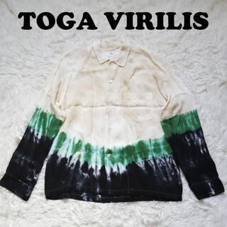 TOGA VIRILIS - TOGA VIRILIS 長袖シャツ tie dye print shirt