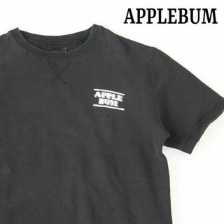 APPLEBUM アップルバム 胸ロゴ シンプル Tシャツ 半袖 ブラック M