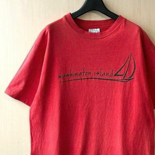 ヘインズ(Hanes)の90sUSA製古着　ヴィンテージ　ヘインズ　ビーフィ　Tシャツ　シングルステッチ(Tシャツ/カットソー(半袖/袖なし))