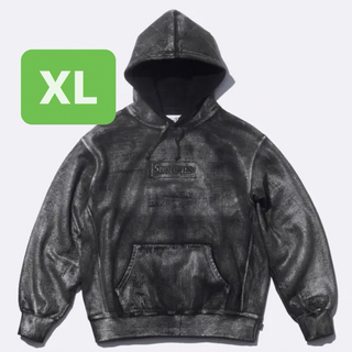 Supreme - Supreme x MM6 Foil Box Logo Hooded "XL"