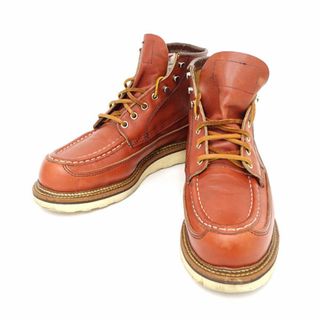 レッドウィング(REDWING)のRED WING / レッドウィング ◆アイリッシュセッター/カヌーモック/犬タグ/サイズ8E(26cm) 9851 【メンズ/MEN/男性/ボーイズ/紳士】【靴/クツ/シューズ/SHOES】 メンズファッション【中古】 [0220487041](ブーツ)