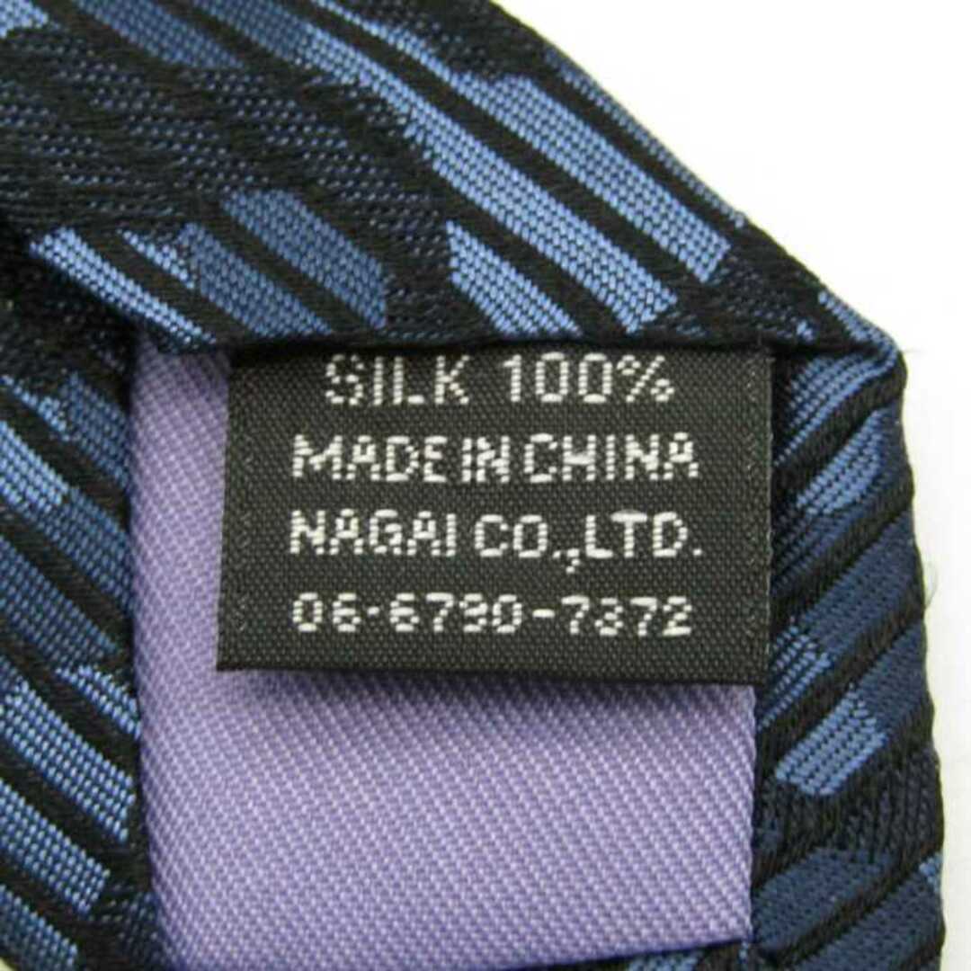 ファットゥーラ ブランド ネクタイ 迷彩柄 パネル柄 シルク PO  メンズ ネイビー FATTURA メンズのファッション小物(ネクタイ)の商品写真