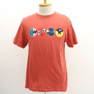 Paul Smith / ポールスミス ◆Tシャツ/プリント/オレンジ/サイズL PY-GT-86792 【メンズ/MEN/男性/ボーイズ/紳士】 メンズファッション【中古】 [0220487334](Tシャツ/カットソー(半袖/袖なし))