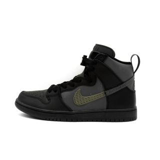 ナイキ(NIKE)のナイキ NIKE ■ 【 SB DUNK HIGH Pro PRM Black BV1052 001 】 SB ダンク プロ PRM  ブラック スニーカー　f21684(スニーカー)