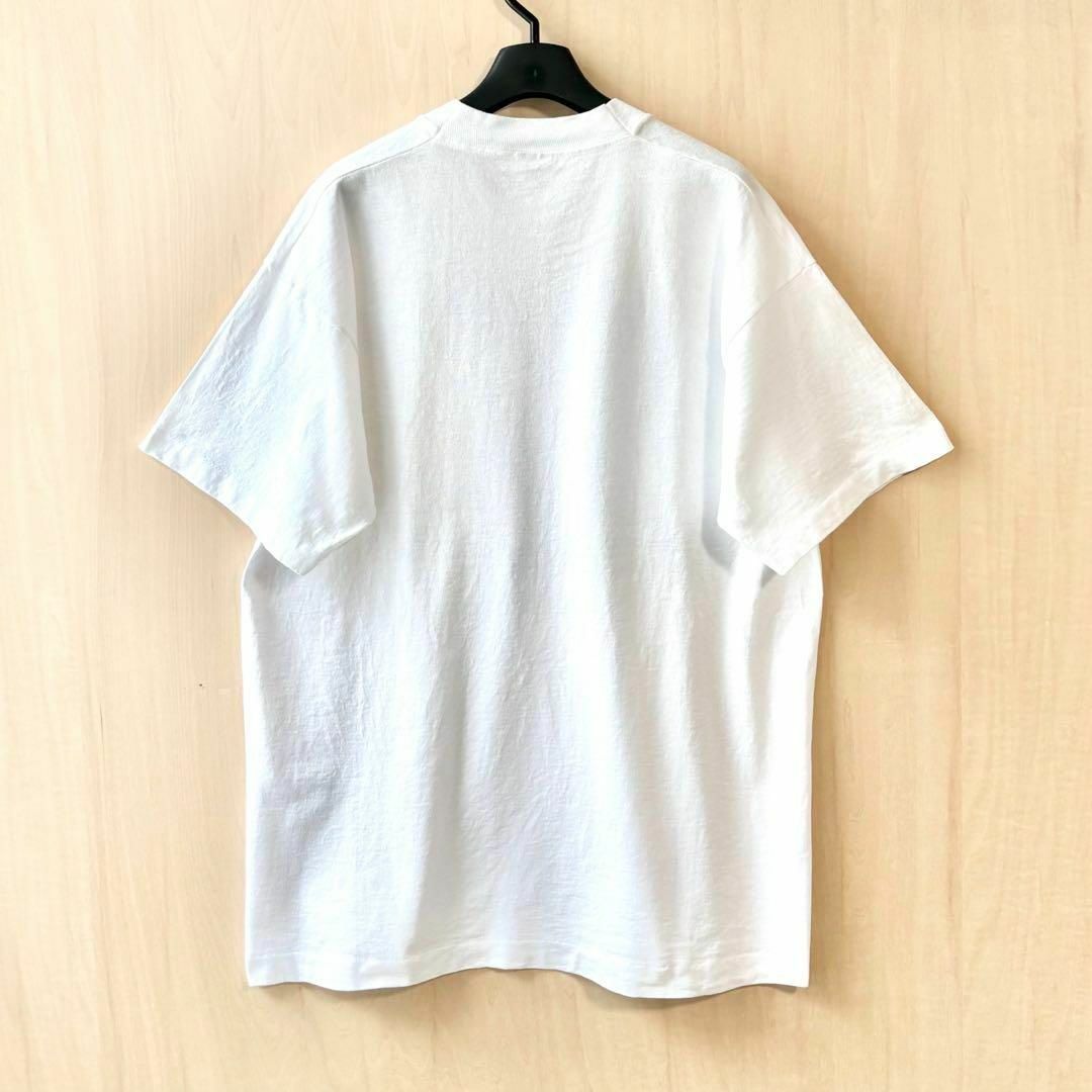 FRUIT OF THE LOOM(フルーツオブザルーム)の90s USA製古着　ヴィンテージ　Tシャツ　ビキニの美女と車　セクシー メンズのトップス(Tシャツ/カットソー(半袖/袖なし))の商品写真