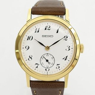 セイコー(SEIKO)のSEIKO / セイコー ◆ヴィンテージ 手巻き スモセコ アラビア数字 白文字盤 レディースウォッチ 5328-0030 【レディース/ガールズ/LADY/女性/婦人】【腕時計/うでとけい/ウォッチ】【手巻】【中古】 [0220487697](腕時計)