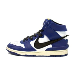 ナイキ(NIKE)のナイキ NIKE × アンブッシュ AMBUSH ■ 【 DUNK HIGH DEEP ROYAL CU7544 400 】 ダンク ハイ ディープ ロイヤル スニーカー　f21687(スニーカー)