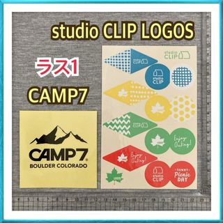 ロゴス(LOGOS)のCAMP7 ライトオン ステッカー studio CLIP LOGOS シール(ノベルティグッズ)